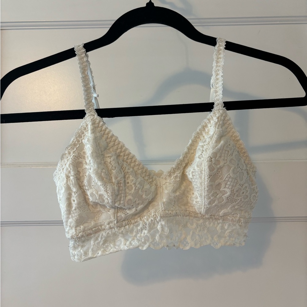 Aeropostale Lace Bralette - Cream